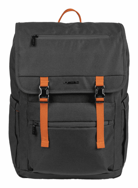 NATEC Niala Ginger Orange 39,6 cm (15.6") Mochila Negro