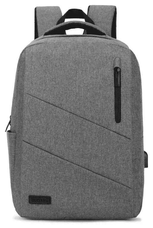 SUBBLIM City Backpack Mochila para portátil 15.6", Poliéster Oxford, Gris