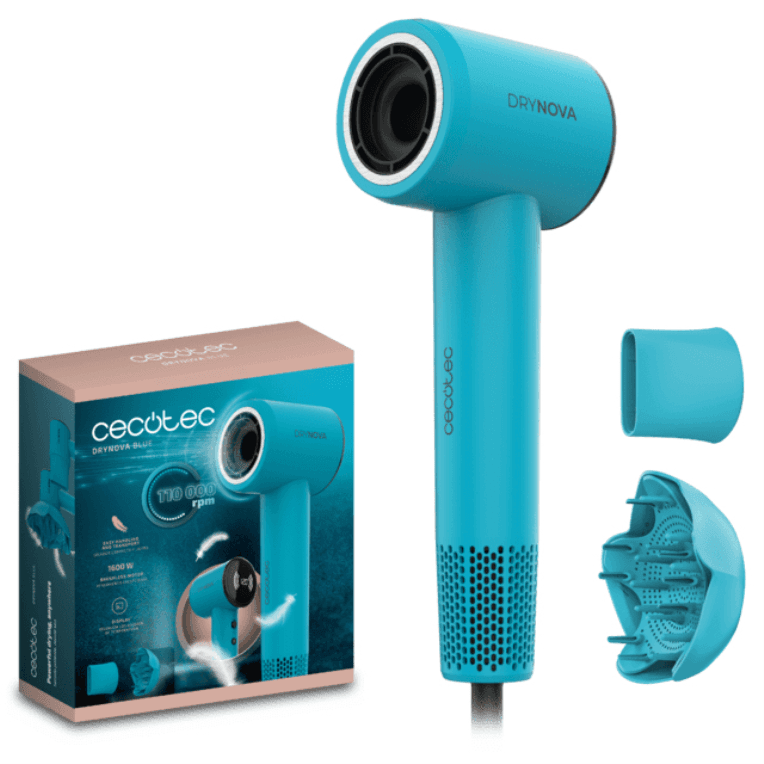 Cecotec DryNova Blue secador 1600 W Azul