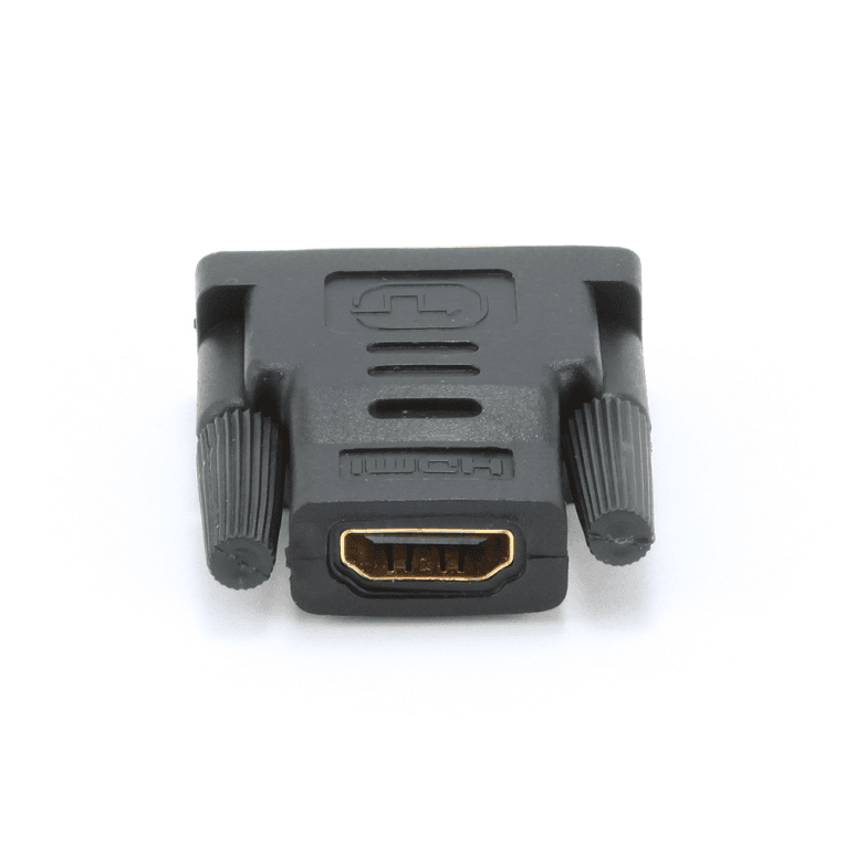 Gembird A-HDMI-DVI-2 cambiador de género para cable Negro