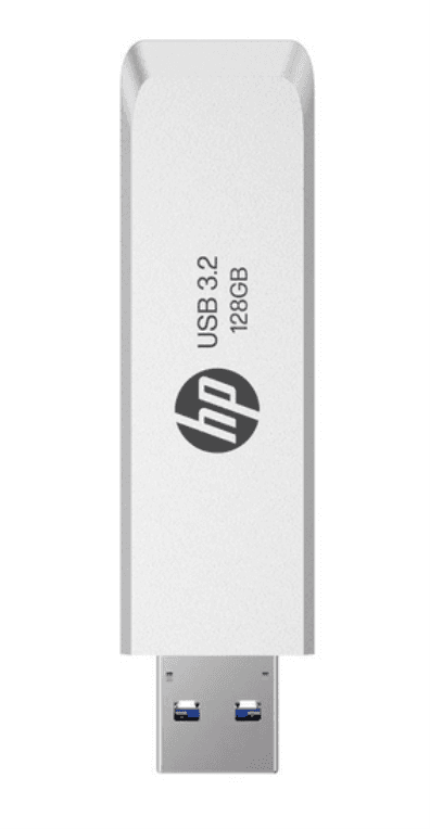 HP HPFD819W-A-128 unidad flash USB 128 GB USB tipo A 3.2 Gen 2 (3.1 Gen 2) Plata