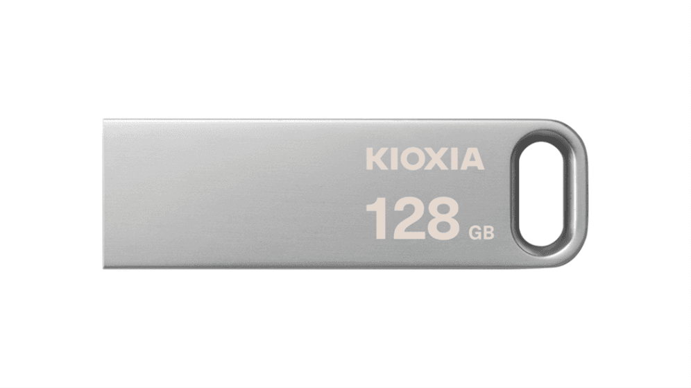 Kioxia TransMemory U366 unidad flash USB 128 GB USB tipo A 3.2 Gen 1 (3.1 Gen 1) Gris