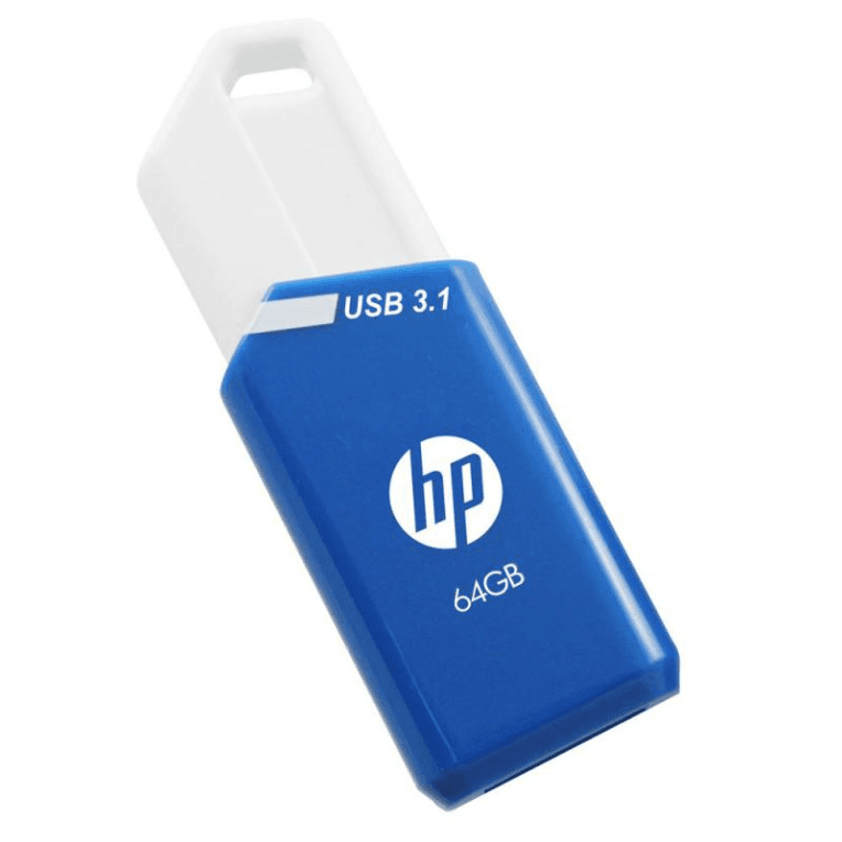HP x755w unidad flash USB 64 GB USB tipo A 3.2 Gen 1 (3.1 Gen 1) Azul, Blanco
