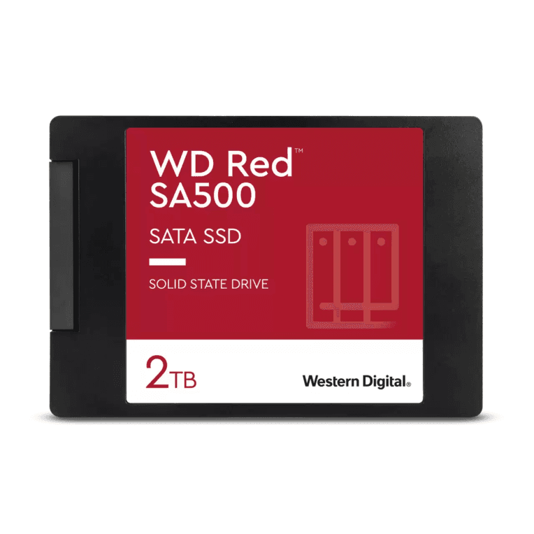 Western Digital Red SA500 2 TB 2.5" Serial ATA III 3D NAND