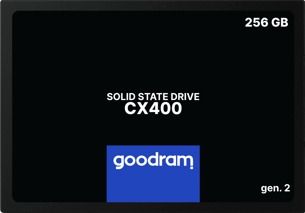 Goodram CX400 gen.2 256 GB 2.5" Serial ATA III 3D TLC NAND