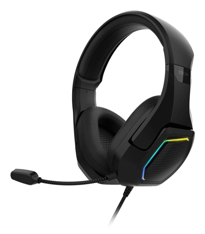 Krom Kopa 7.1 Auriculares Alámbrico Diadema Juego Negro