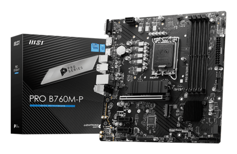 MSI PRO B760M-P placa base Intel B760 LGA 1700 micro ATX