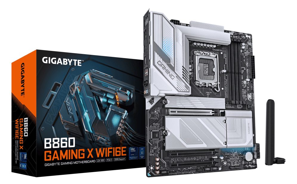 GIGABYTE B860 GAMING X WIFI6E placa base Intel B860 LGA 1851 (Socket V1) ATX