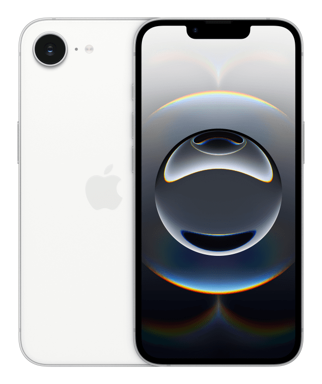 Apple iPhone 16e 15,5 cm (6.1") SIM doble iOS 18 5G USB Tipo C 128 GB Blanco