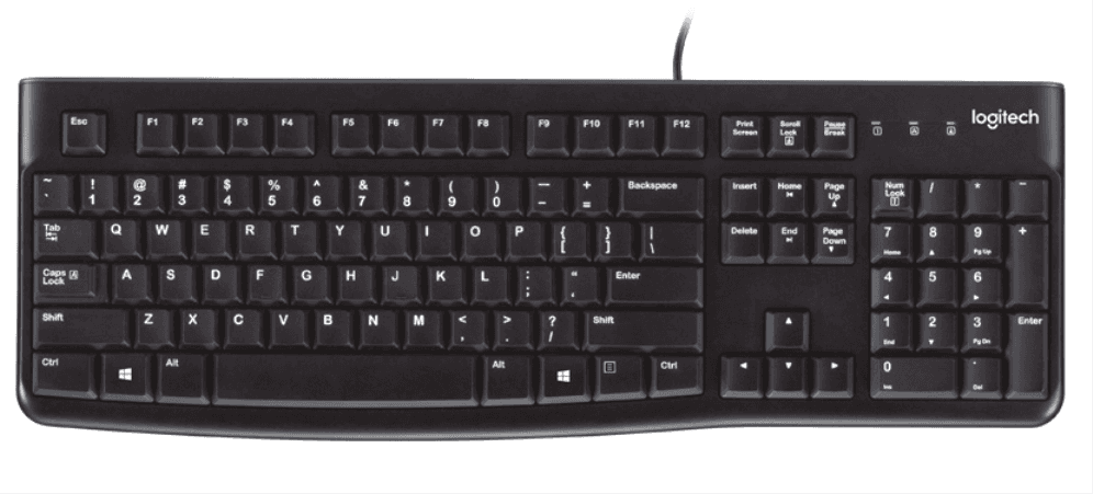 Logitech Keyboard K120 for Business teclado Universal USB QWERTY Español Negro