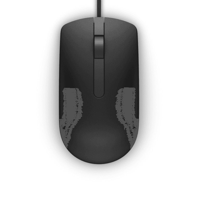 DELL Ratón con cable - MS116 - negro - (RTL BOX)