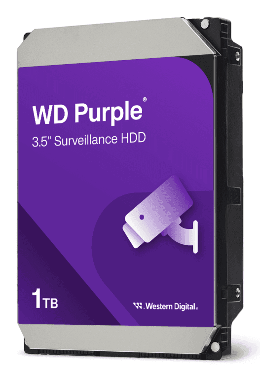 Western Digital Purple disco duro interno 1 TB 5400 RPM 64 MB 3.5" Serial ATA III