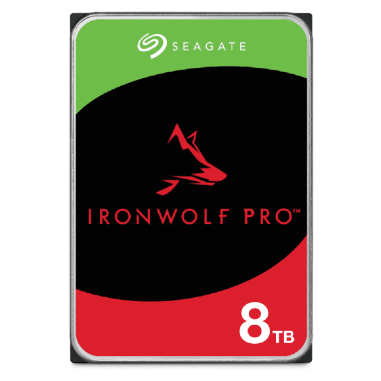 Seagate IronWolf Pro ST8000NT001 disco duro interno 8 TB 7200 RPM 256 MB 3.5" Serial ATA III