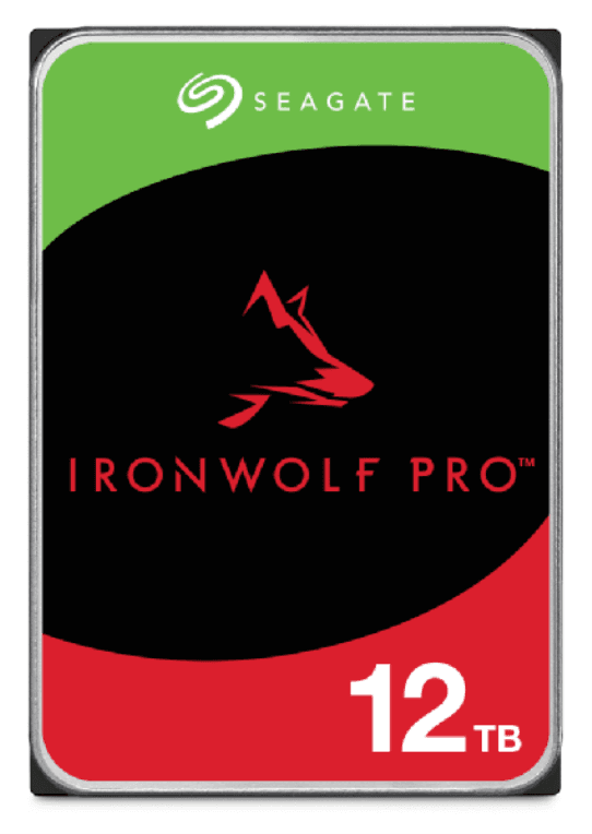 Seagate IronWolf Pro ST12000NT001 disco duro interno 12 TB 7200 RPM 256 MB 3.5" Serial ATA III