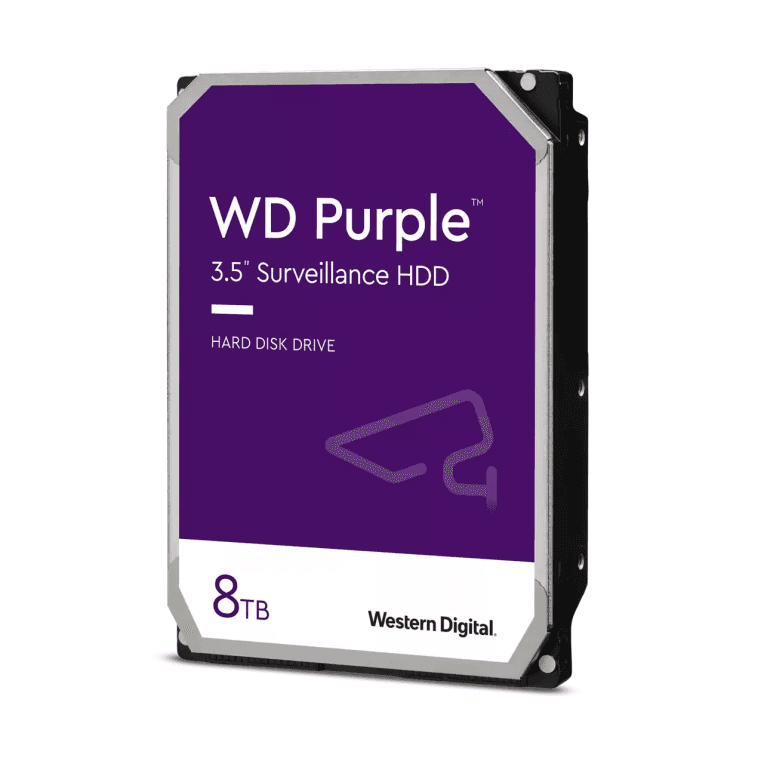 Western Digital Blue Purple disco duro interno 8 TB 5400 RPM 256 MB 3.5" Serial ATA III