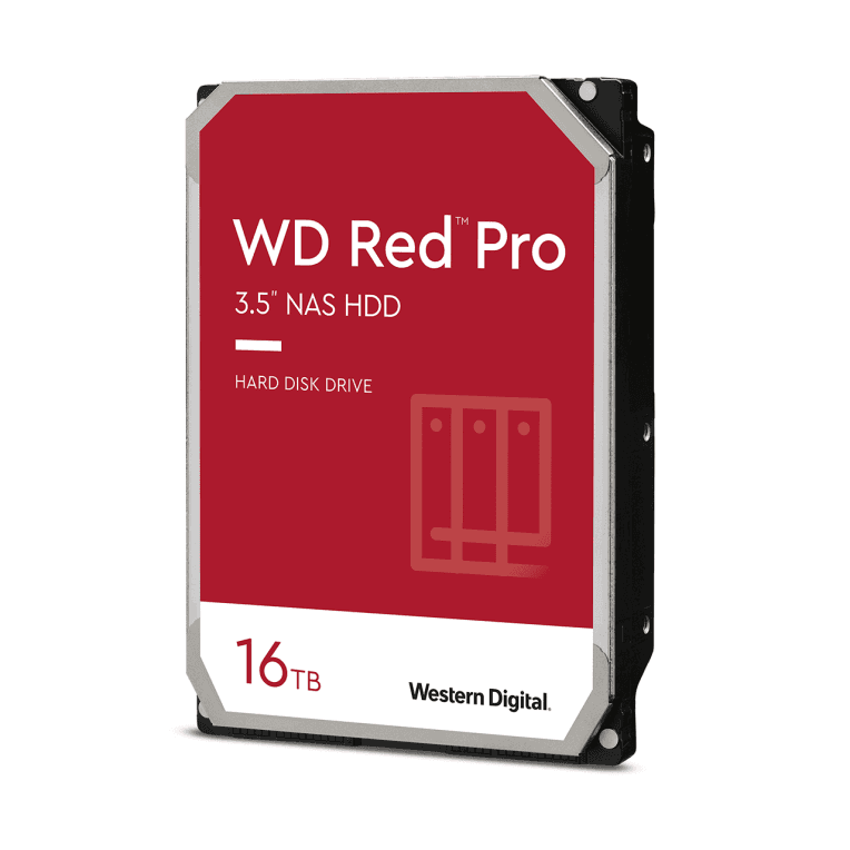 Western Digital Red Pro disco duro interno 16 TB 7200 RPM 512 MB 3.5" SATA
