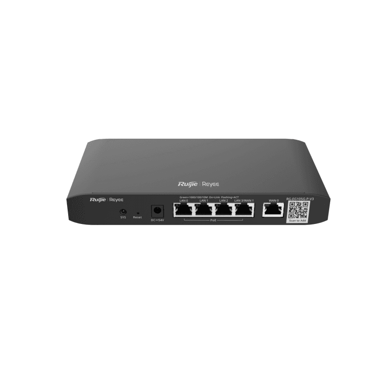Ruijie Networks RG-EG105G-P-V3 router Gigabit Ethernet Negro