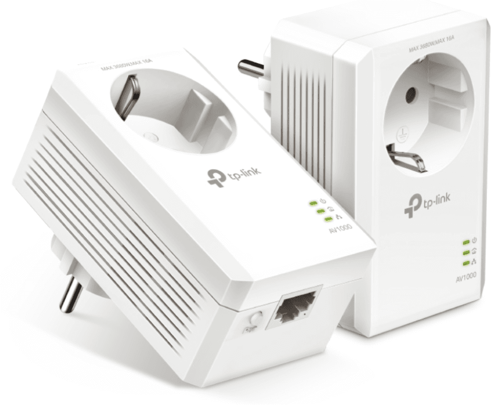TP-Link TL-PA7017P KIT adaptador de red PowerLine 1000 Mbit/s Ethernet Blanco 2 pieza(s)