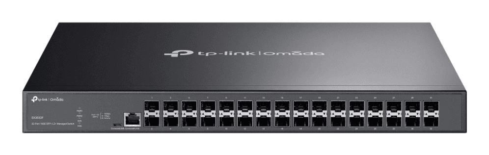 TP-Link Omada SX3032F switch Gestionado L2+ Negro