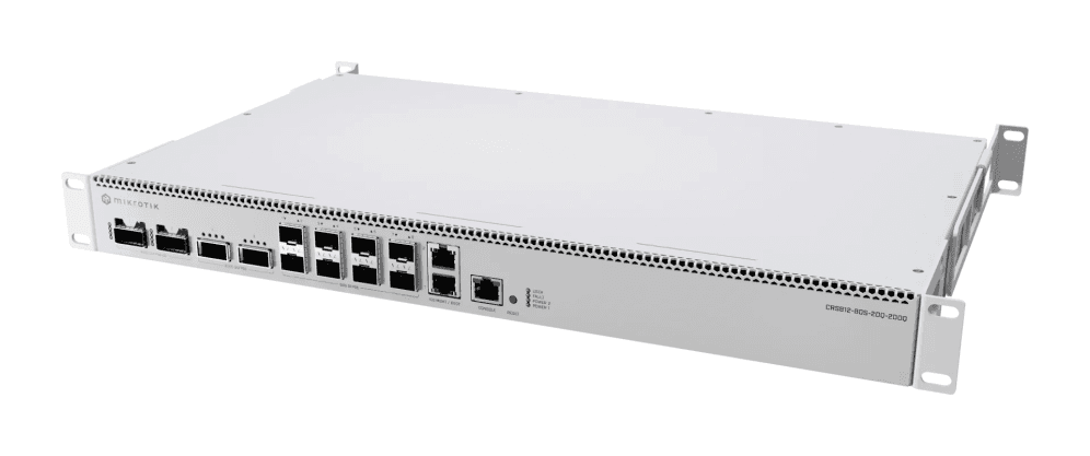 Mikrotik CRS812 DDQ 10G Ethernet (100/1000/10000)