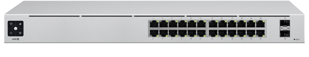 Ubiquiti UniFi USW-24 switch Gestionado L2 Gigabit Ethernet (10/100/1000) Plata