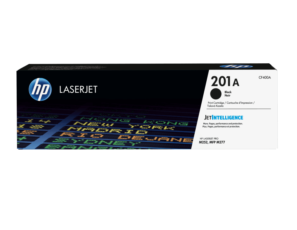 HP Cartucho de tóner original LaserJet 201A negro