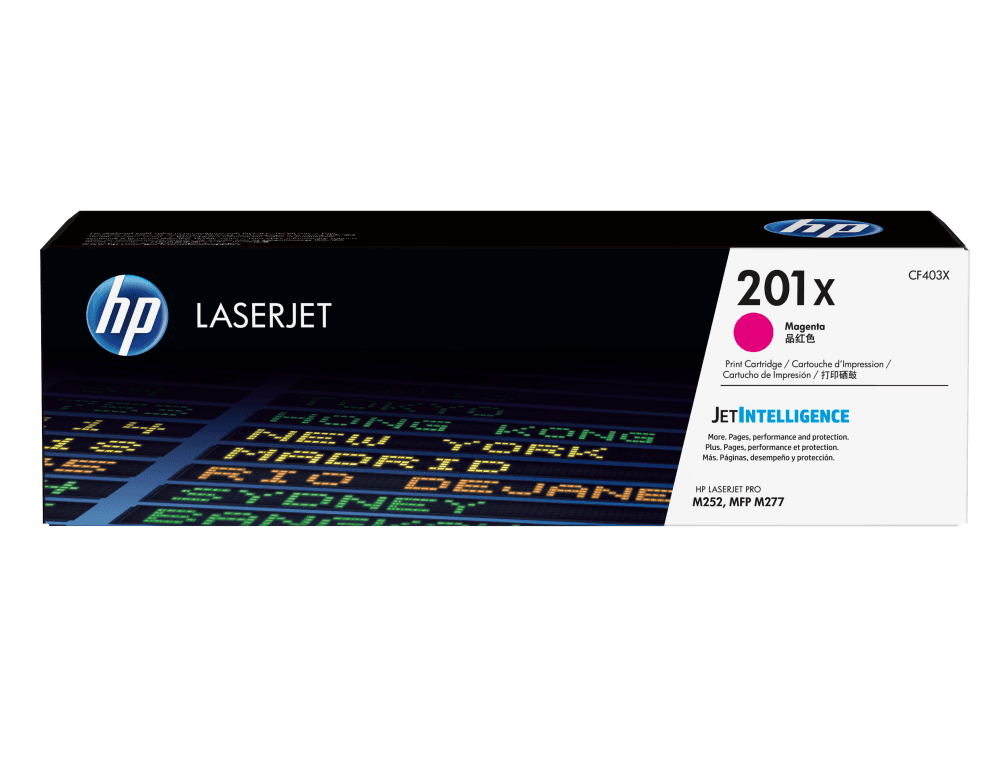 HP 201X High Yield Magenta Original LaserJet Toner Cartridge cartucho de tóner 1 pieza(s)