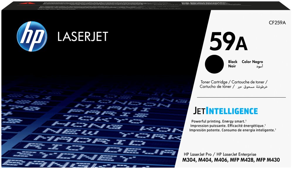 HP Cartucho de tóner Original LaserJet 59A negro