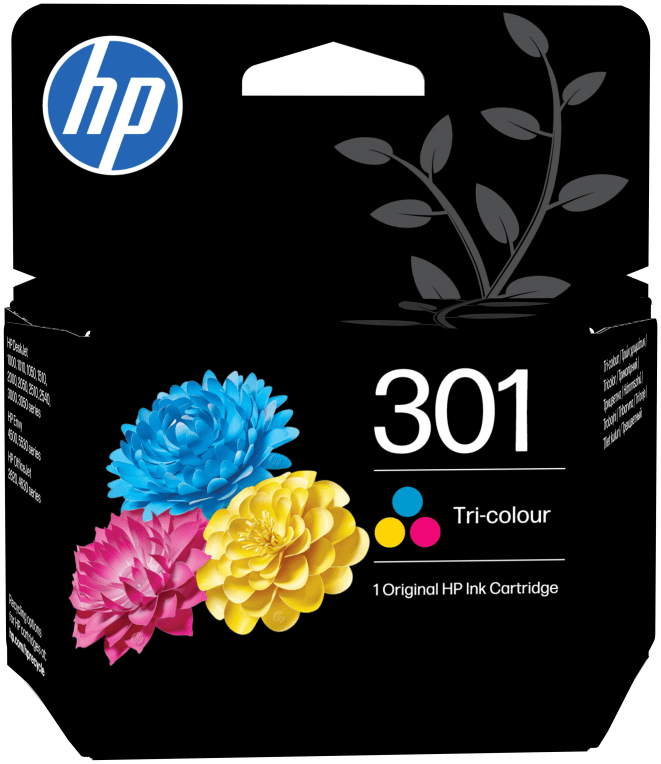 HP Cartucho de tinta original 301 Tri-color
