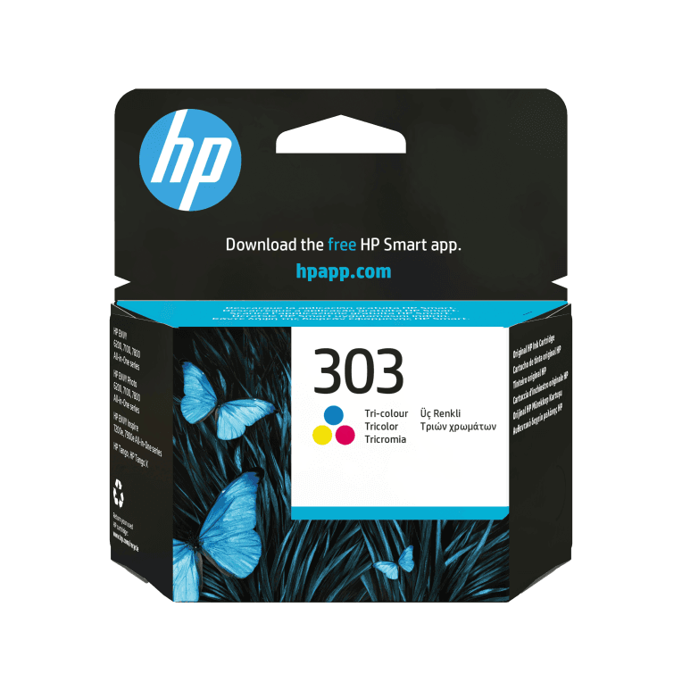 HP Cartucho de tinta Original 303 tricolor
