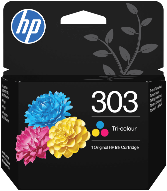 HP Cartucho de tinta Original 303 tricolor