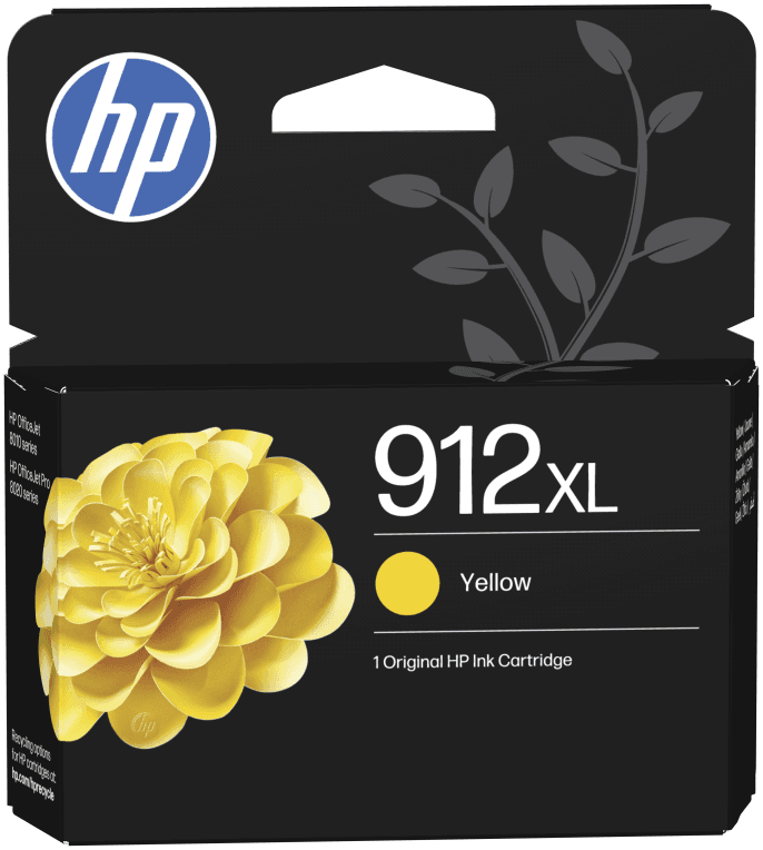 HP Cartucho de tinta Original 912XL amarillo de alta capacidad