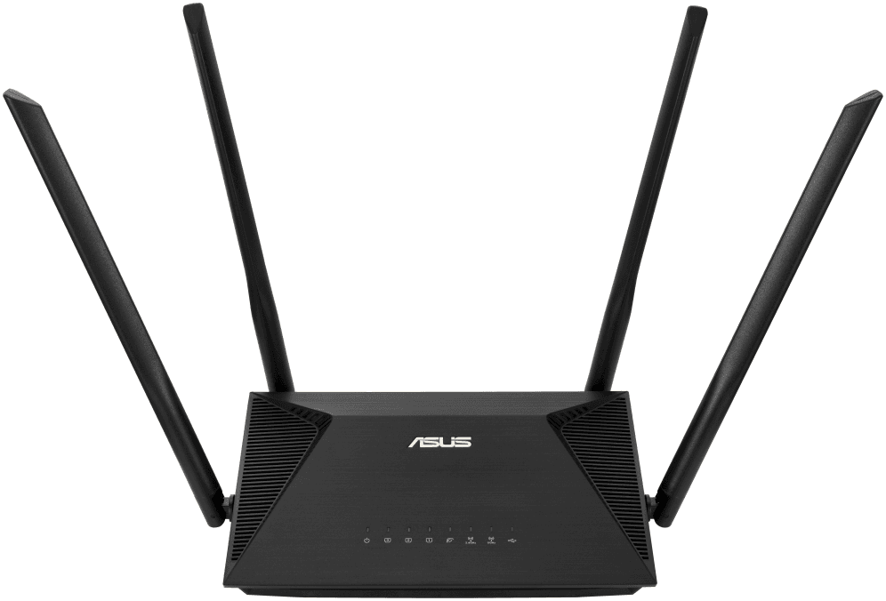ASUS RT-AX53U router inalámbrico Gigabit Ethernet Doble banda (2,4 GHz / 5 GHz) Negro