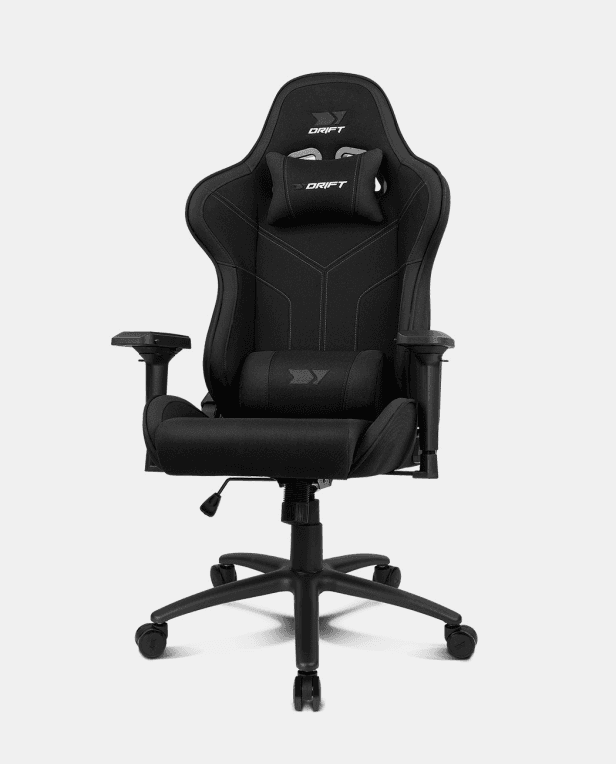 DRIFT DR110BK silla para videojuegos Butaca para jugar Asiento acolchado Negro