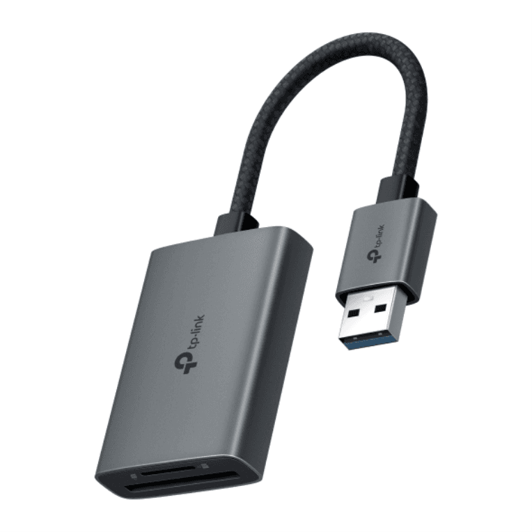 TP-Link UA430 lector de tarjeta USB 3.2 Gen 1 (3.1 Gen 1) Type-C Gris