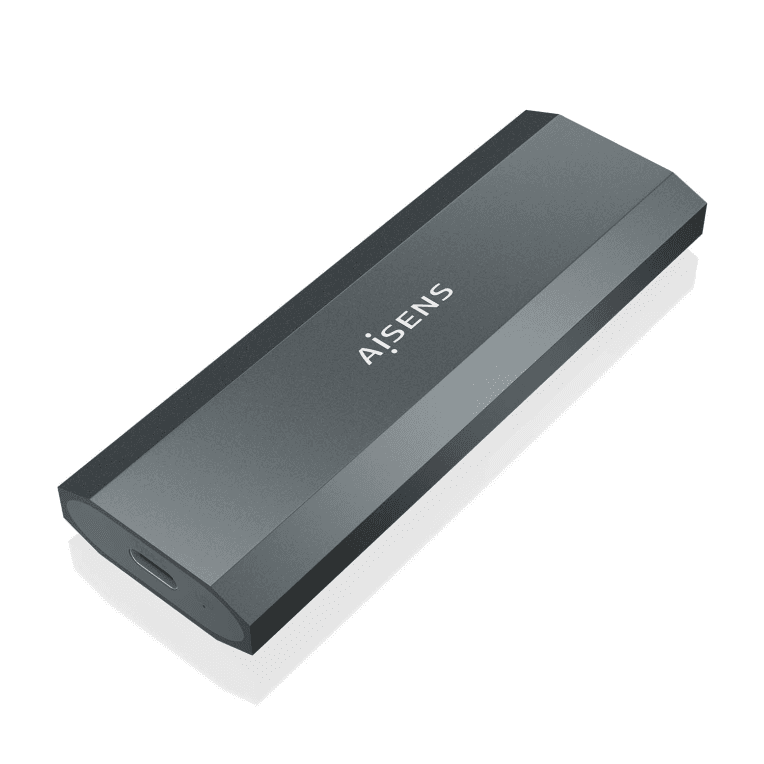 AISENS ASM2-029GR caja para disco duro externo Caja externa para unidad de estado sólido (SSD)
