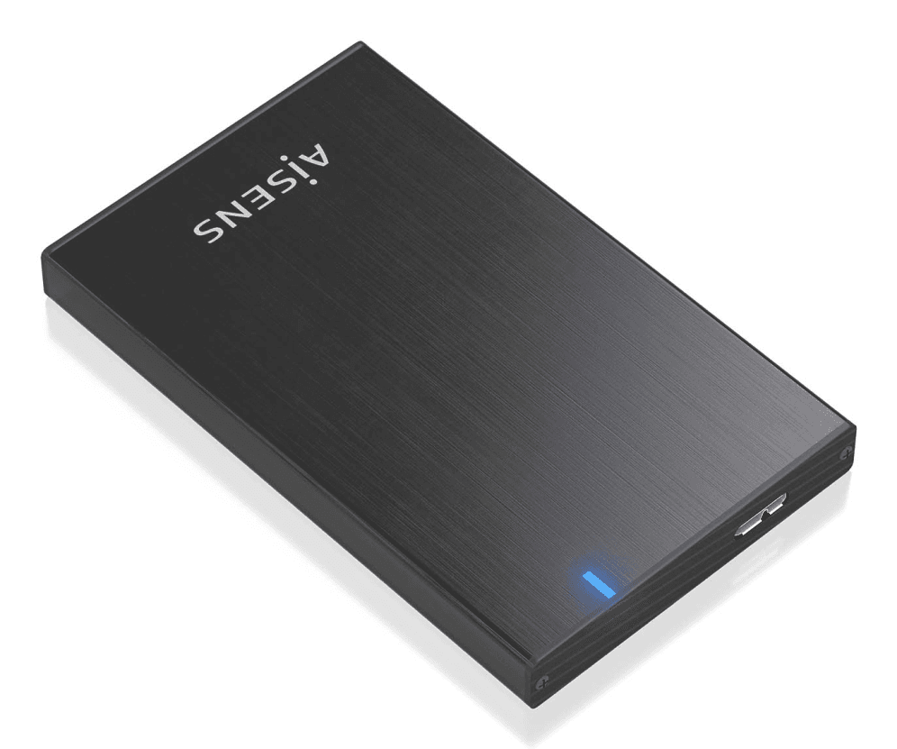 AISENS ASE-2527B caja para disco duro externo Carcasa de disco duro/SSD 2.5"