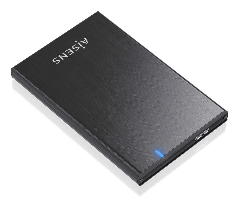 AISENS ASE-2528B caja para disco duro externo Carcasa de disco duro/SSD 2.5"