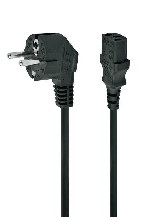 Gembird PC-186-VDE-5M cable de transmisión Negro