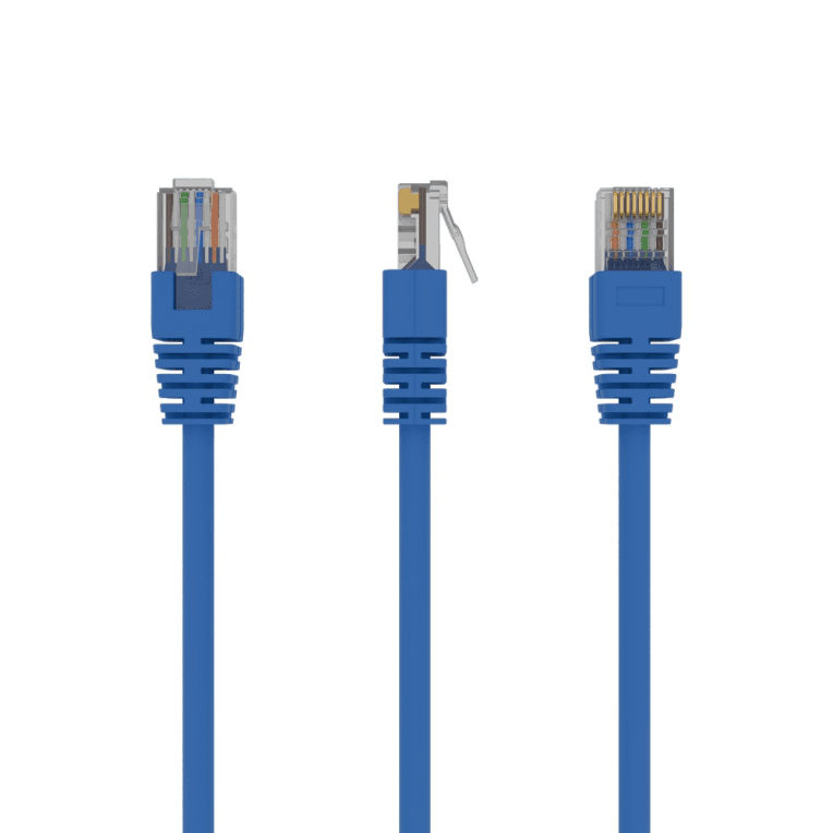 Gembird Cat5e, 2m cable de red Azul