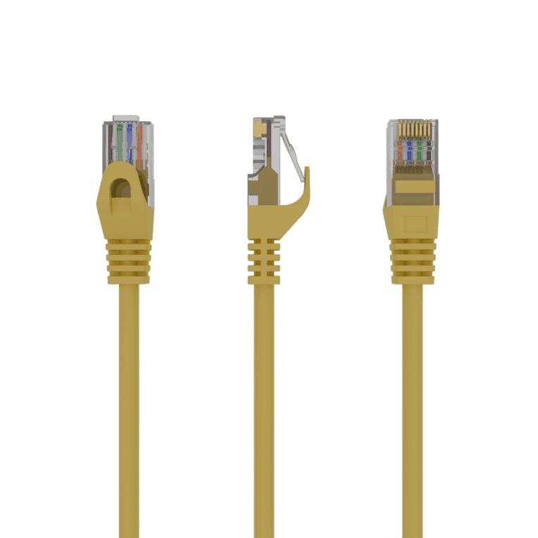 Gembird PP6U-1M cable de red Amarillo Cat6 U/UTP (UTP)