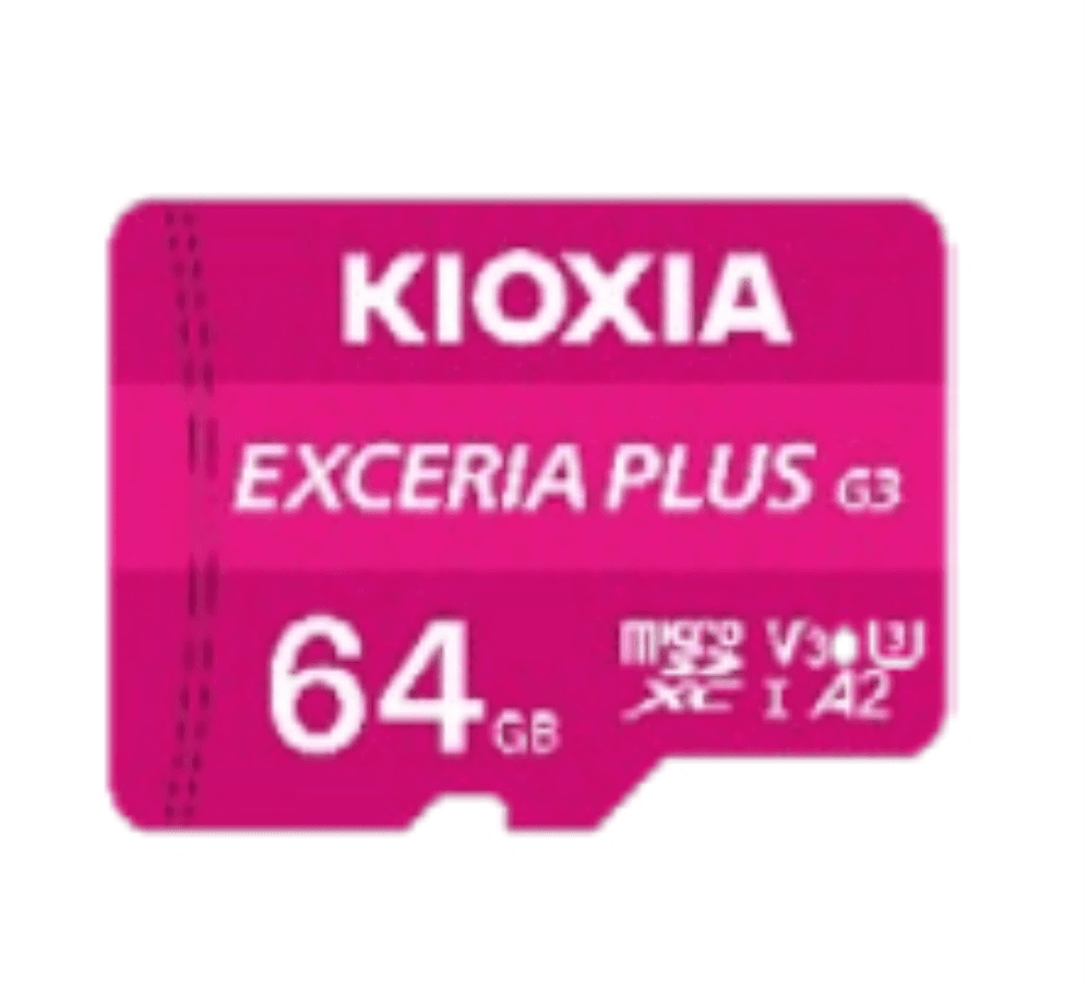 Kioxia EXCERIA PLUS G3 64 GB MicroSDXC UHS-I Clase 10