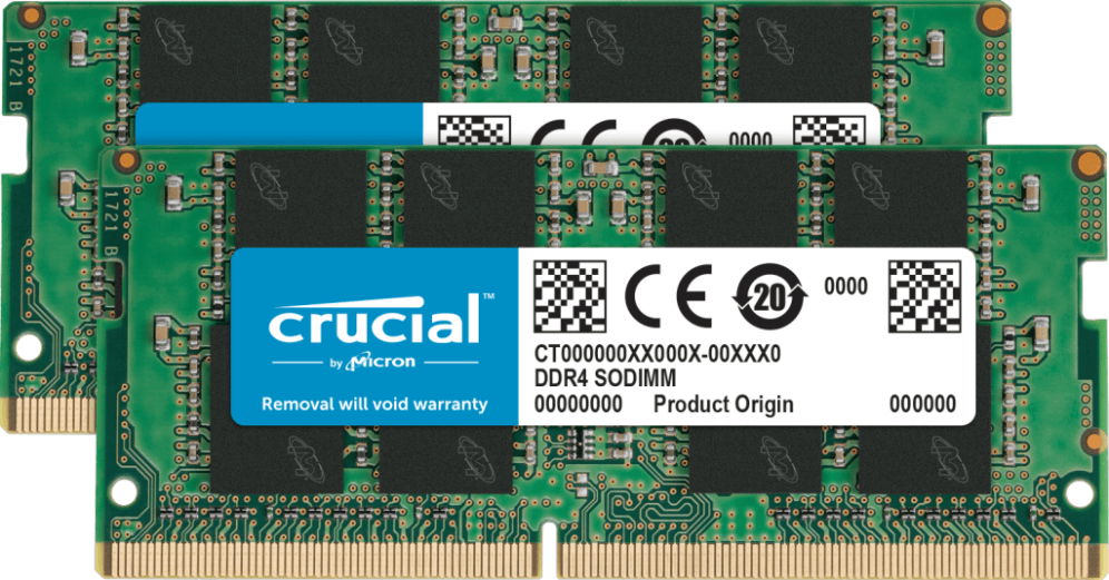 Crucial CT2K8G4SFRA32A módulo de memoria 16 GB 2 x 8 GB DDR4 260-pin SO-DIMM
