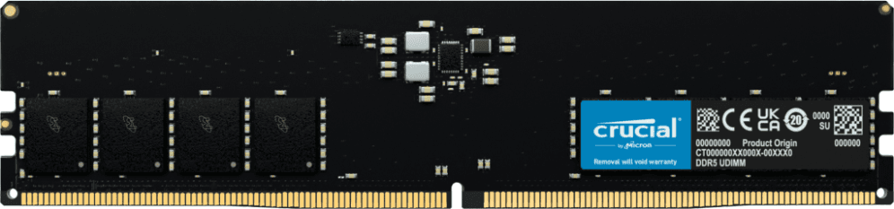 Crucial CT16G56C46U5 módulo de memoria 16 GB 1 x 16 GB DDR5 288-pin DIMM