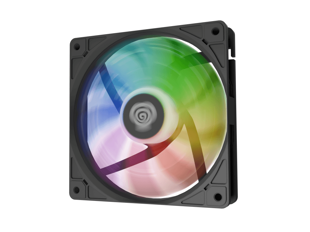 GENESIS Oxal 120 ARGB Carcasa del ordenador Ventilador 12 cm Negro