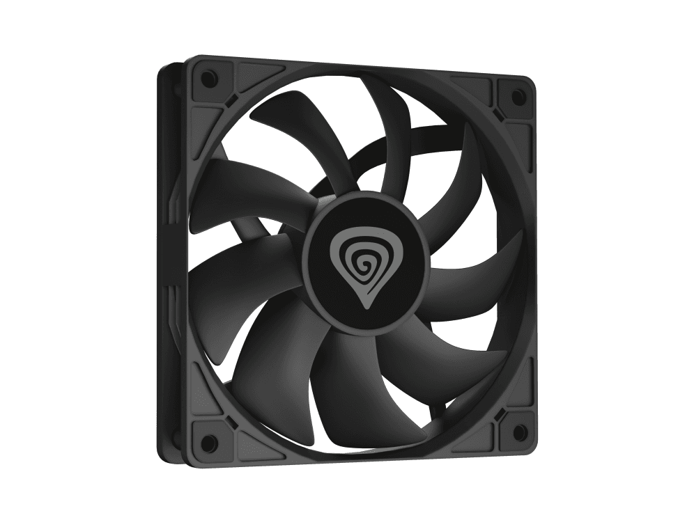 GENESIS Oxal 120 Carcasa del ordenador Ventilador 12 cm Negro 1 pieza(s)
