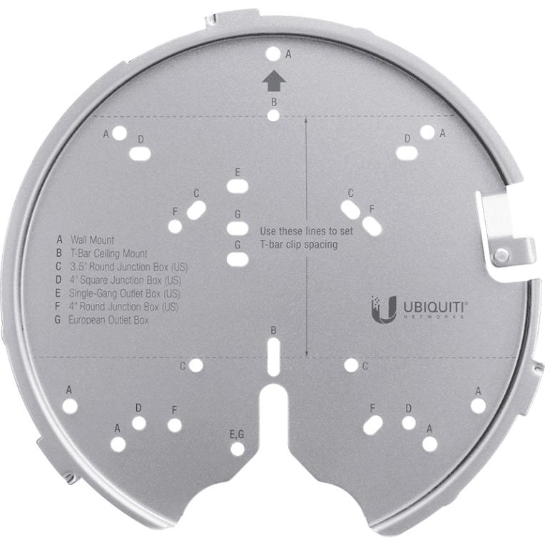 Ubiquiti U-PRO-MP kit de montaje Aluminio
