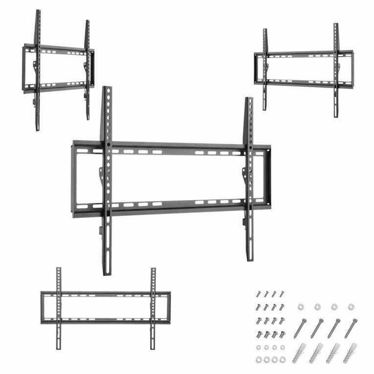Gembird WM-70F-03 soporte para TV 177,8 cm (70") Negro