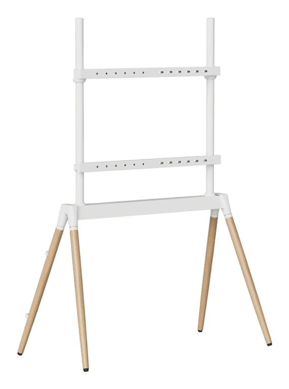 Gembird TVS-86F-01-W soporte para TV 2,18 m (86") Blanco, Madera