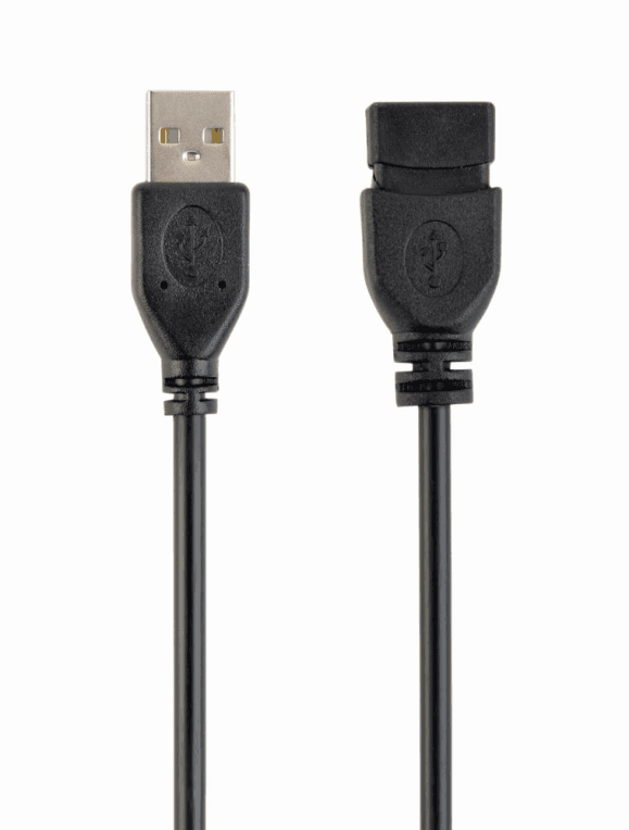 Gembird 3m USB 2.0 A M/FM cable USB USB A Negro